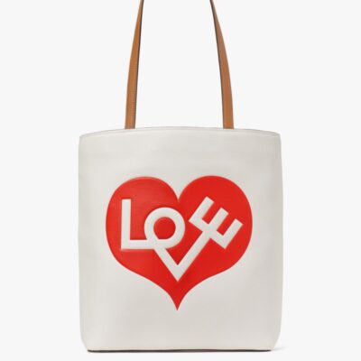 Alexander Girard x Kate Spade New York Heart Embossed Waverly Tote