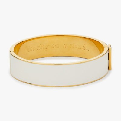 Floating On A Cloud Idiom Bangle