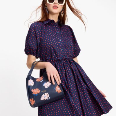 Spring Time Dot Millie Dress