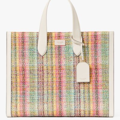 Manhattan Tweed Large Tote